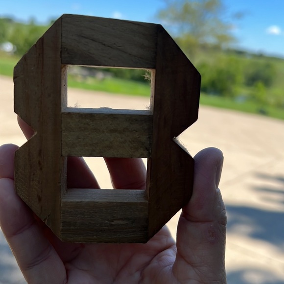Wood Letters and Numbers - Picture 4 of 5